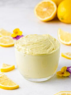 Lemon body butter.