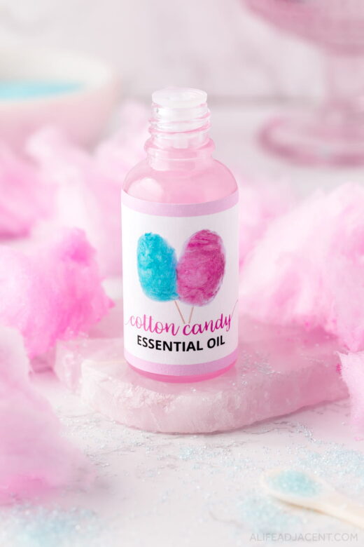 Candy floss fragrance oil made with essential oil