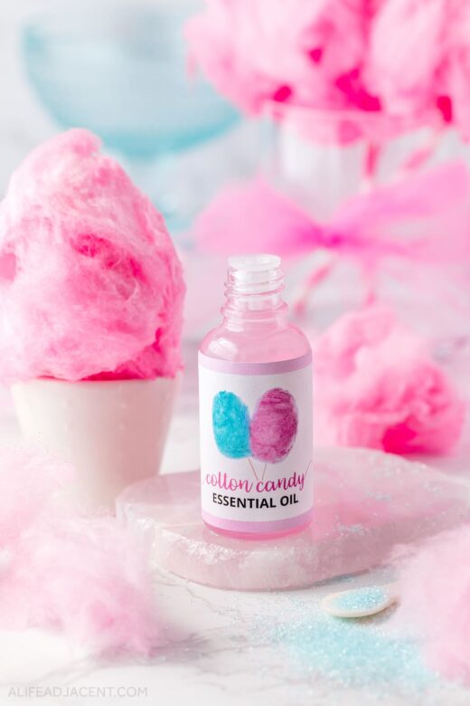 Cotton Candy Perfume (DIY Perfume Recipe with Essential Oils