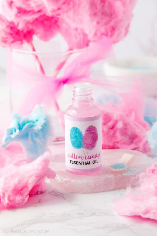 Essential oil blend that smells like cotton candy