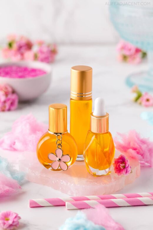 Cotton Candy Perfume (DIY Perfume Recipe with Essential Oils) - A