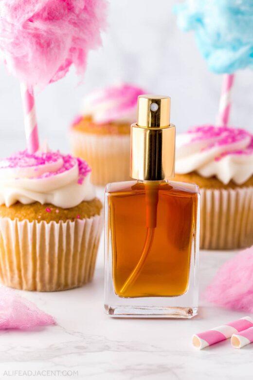 DIY perfume – cupcake scented
