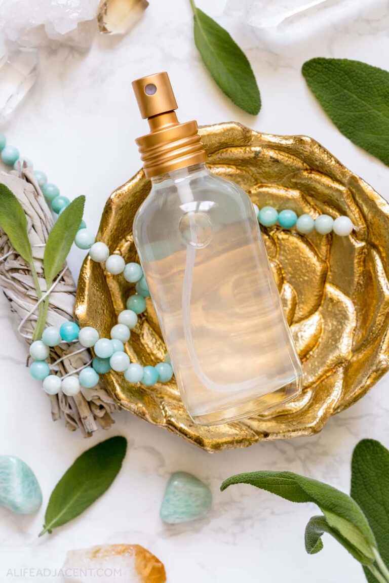 Aura Cleansing Spray DIY Sage Spray for Spiritual Cleansing + Protection