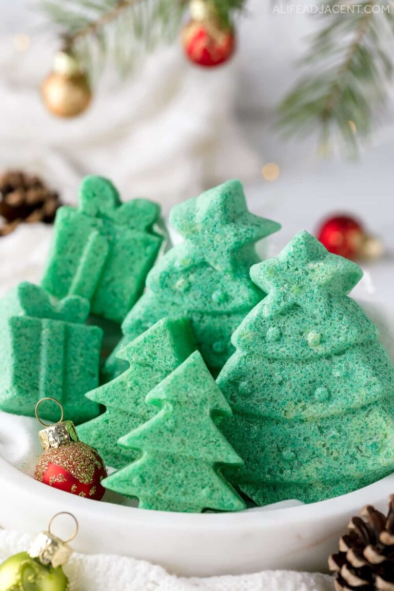Shower Bombs Recipe (4 DIY Shower Bombs for Christmas) A Life Adjacent