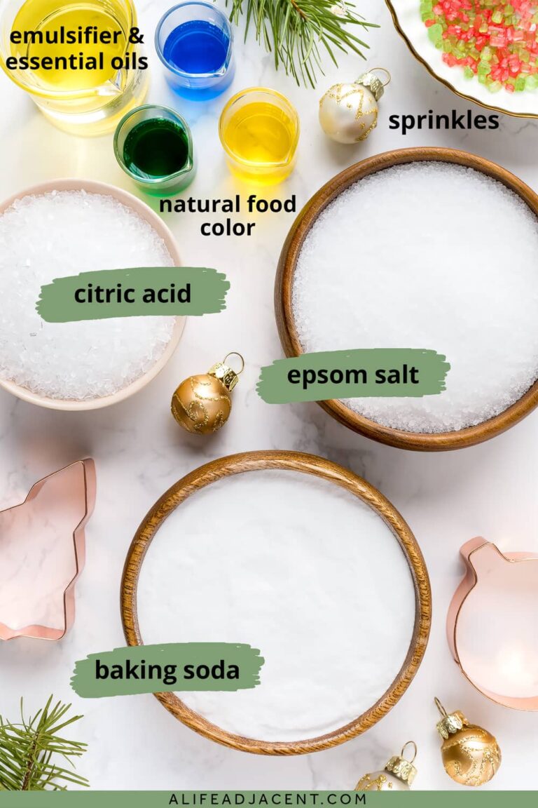 Shower Bombs Recipe (4 DIY Shower Bombs for Christmas) A Life Adjacent