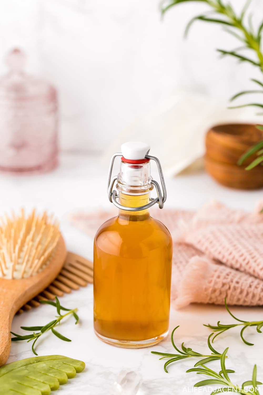 Rosemary hair tea