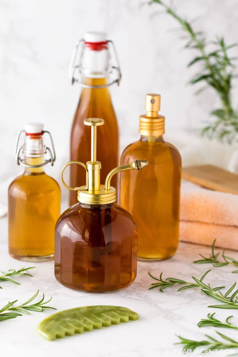 Rosemary Water for Hair Growth Ultimate Guide + DIY Recipe