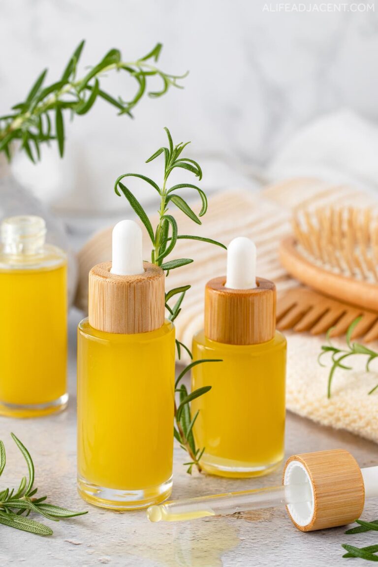 Rosemary Oil for Hair Growth Benefits + How to Make It 3 Ways
