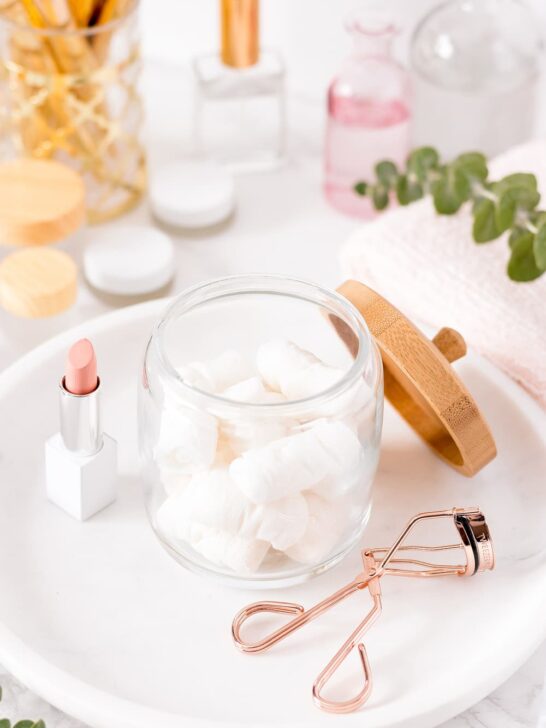 DIY makeup remover wipes