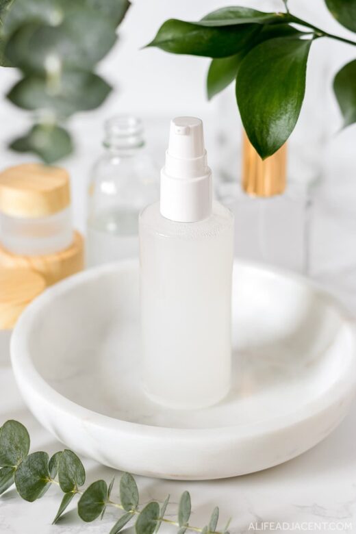 Homemade makeup remover cleansing oil