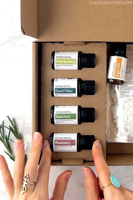 Simply Earth Essential Oil Box Review – DIY Hair Care