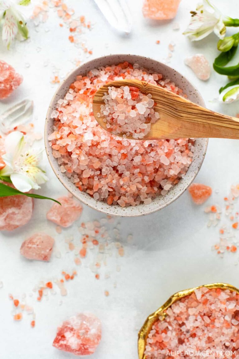 Himalayan Salt Bath Benefits + Pink Salt Soak Recipe A Life Adjacent