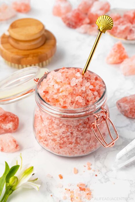 Himalayan Salt Bath Benefits Pink Salt Soak Recipe A Life Adjacent