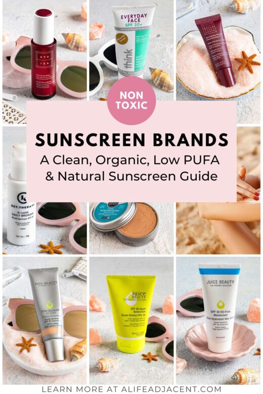 Non-Toxic Sunscreen Brands: Clean, Organic, Low PUFA & Natural Sunscreen Guide