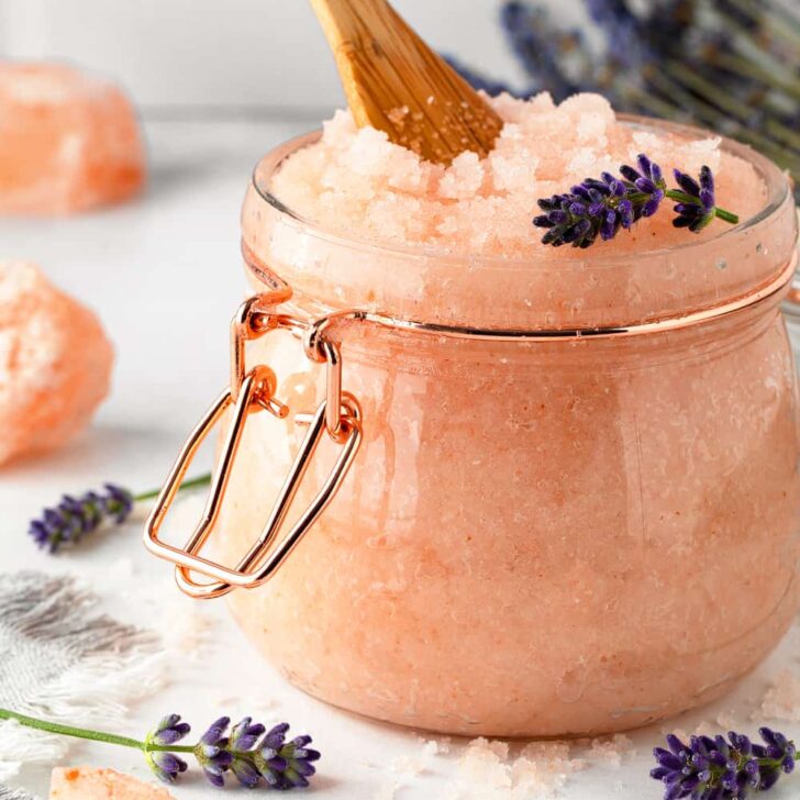 DIY Himalayan salt scrub