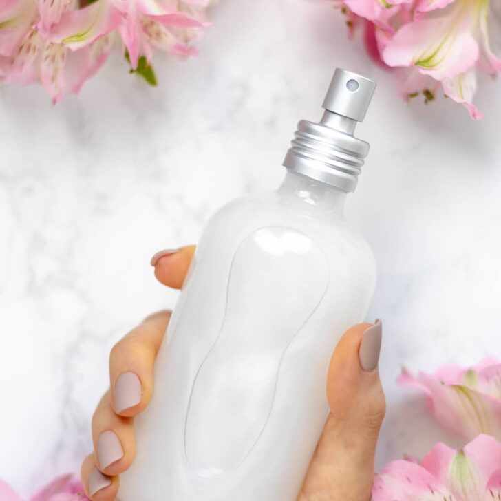DIY Shimmer Makeup Setting Spray