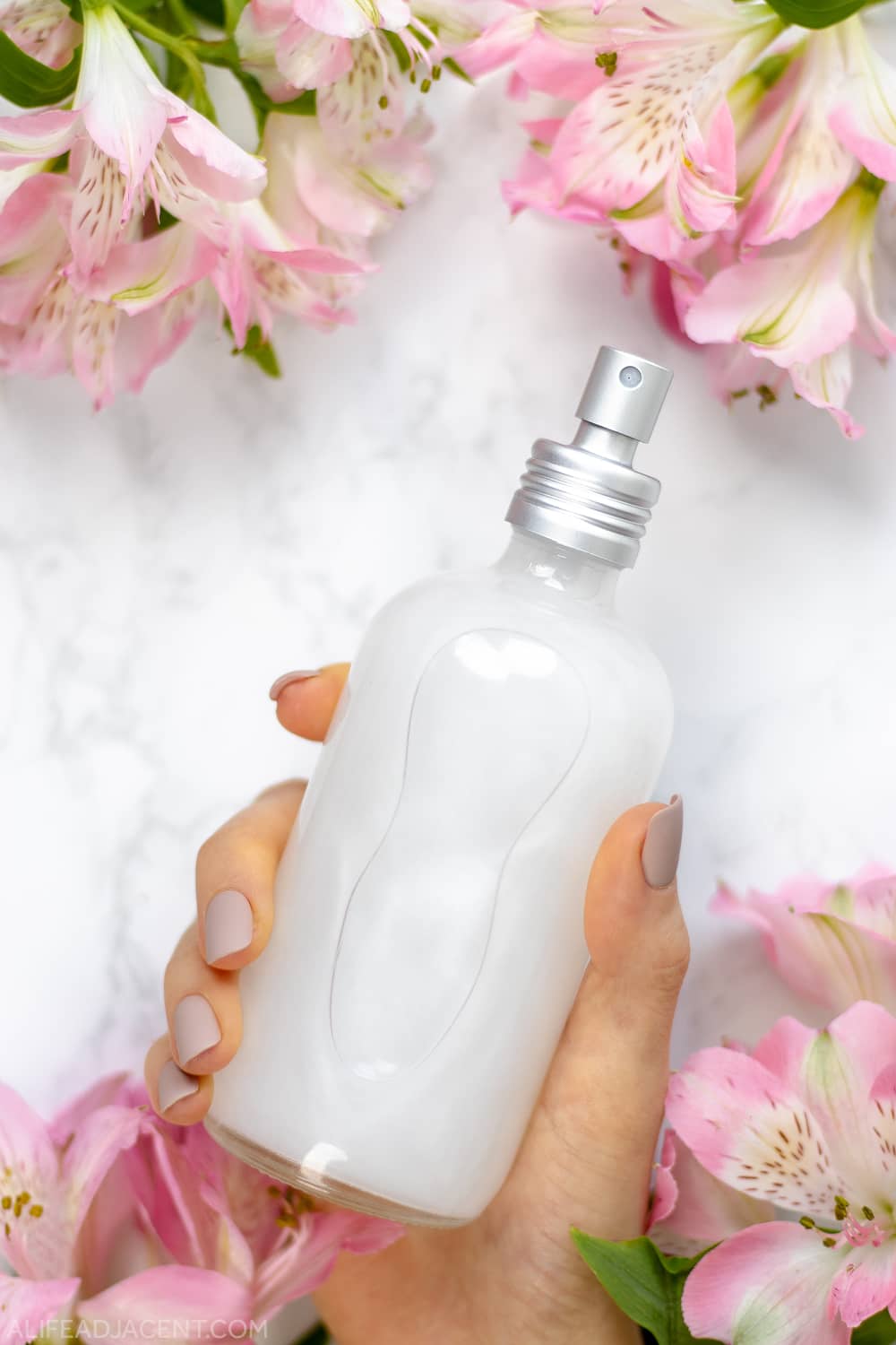 DIY Shimmer Makeup Setting Spray