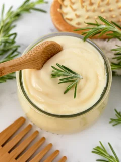 Rosemary hair mask DIY